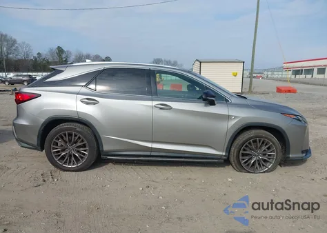 2017 Lexus Rx 350 F Sport из США, поврежденный, VIN 2T2BZMCAXHC123473